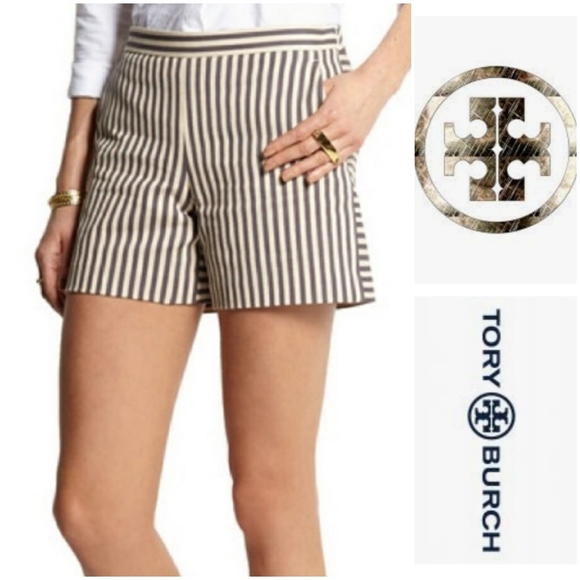 Tory Burch Pants - Tory Burch striped shorts